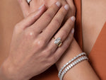 Scalloped Knife Edge Open Ring