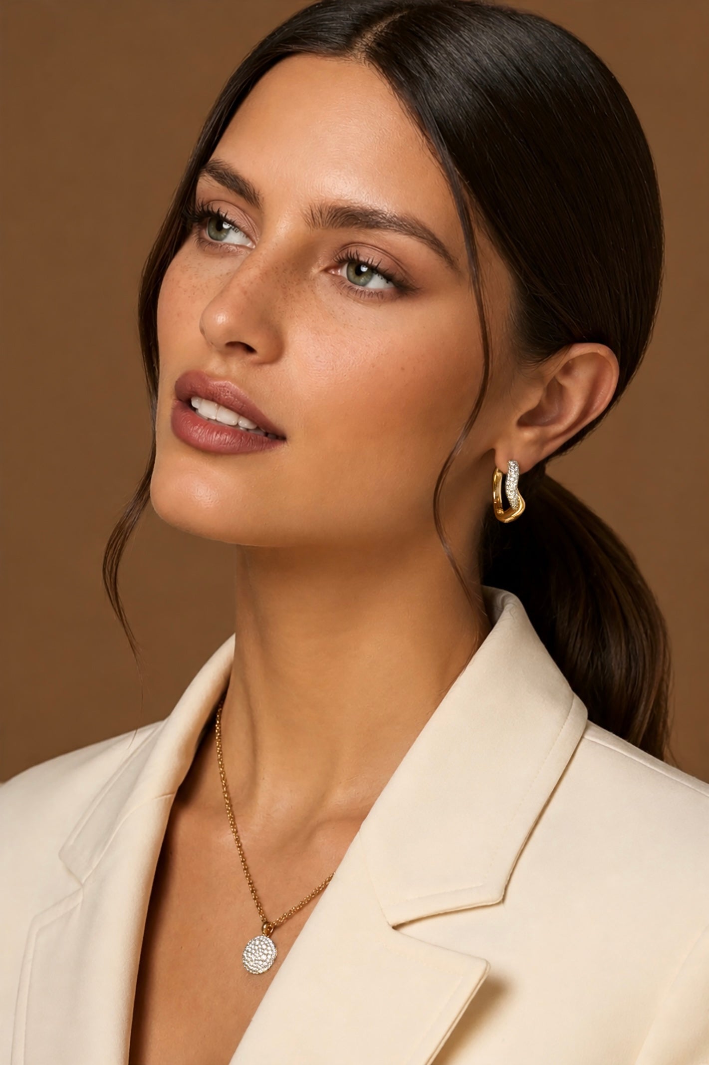 Large Dancer Hoops