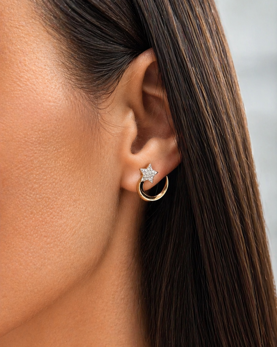 Shooting Star Earrings