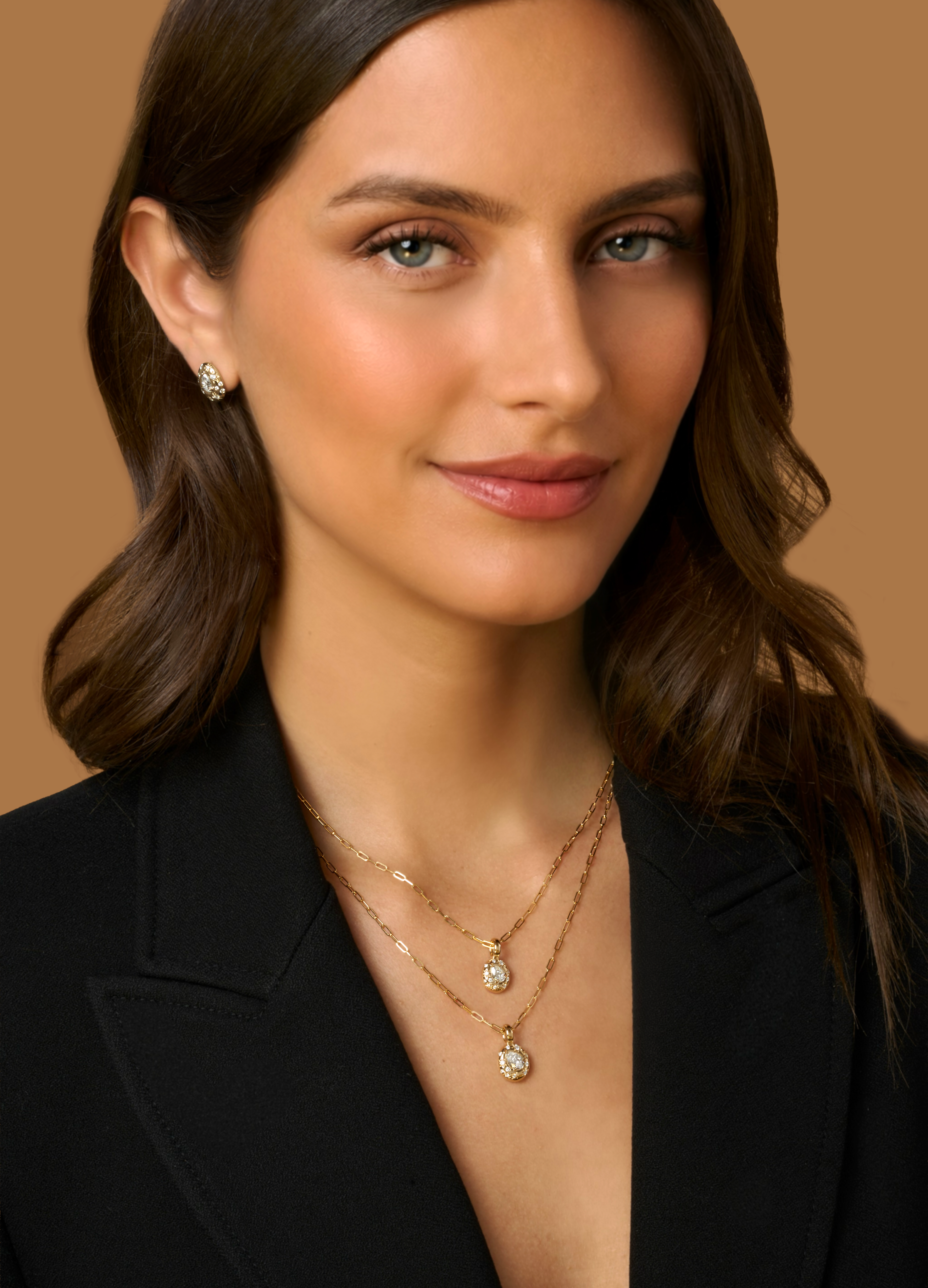 Pear Shape Diamond Small Astrid Necklace