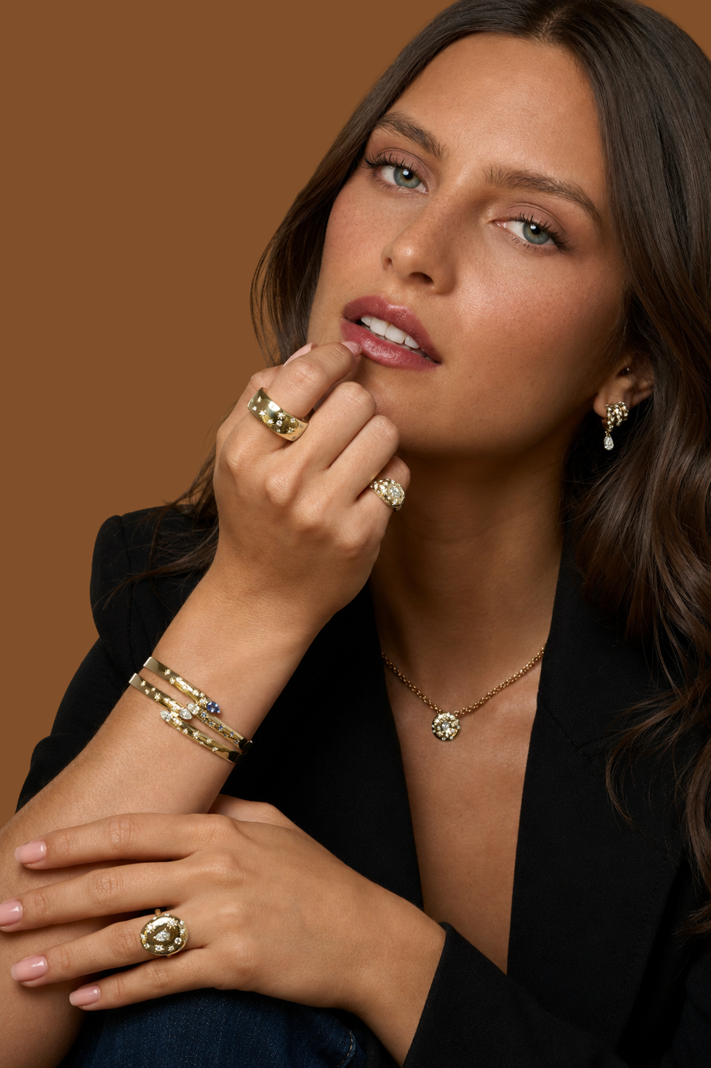 Double Pear Shape Diamond Toi Et Moi Love Always Scatter Bracelet