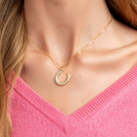 Lucky Horseshoe Necklace