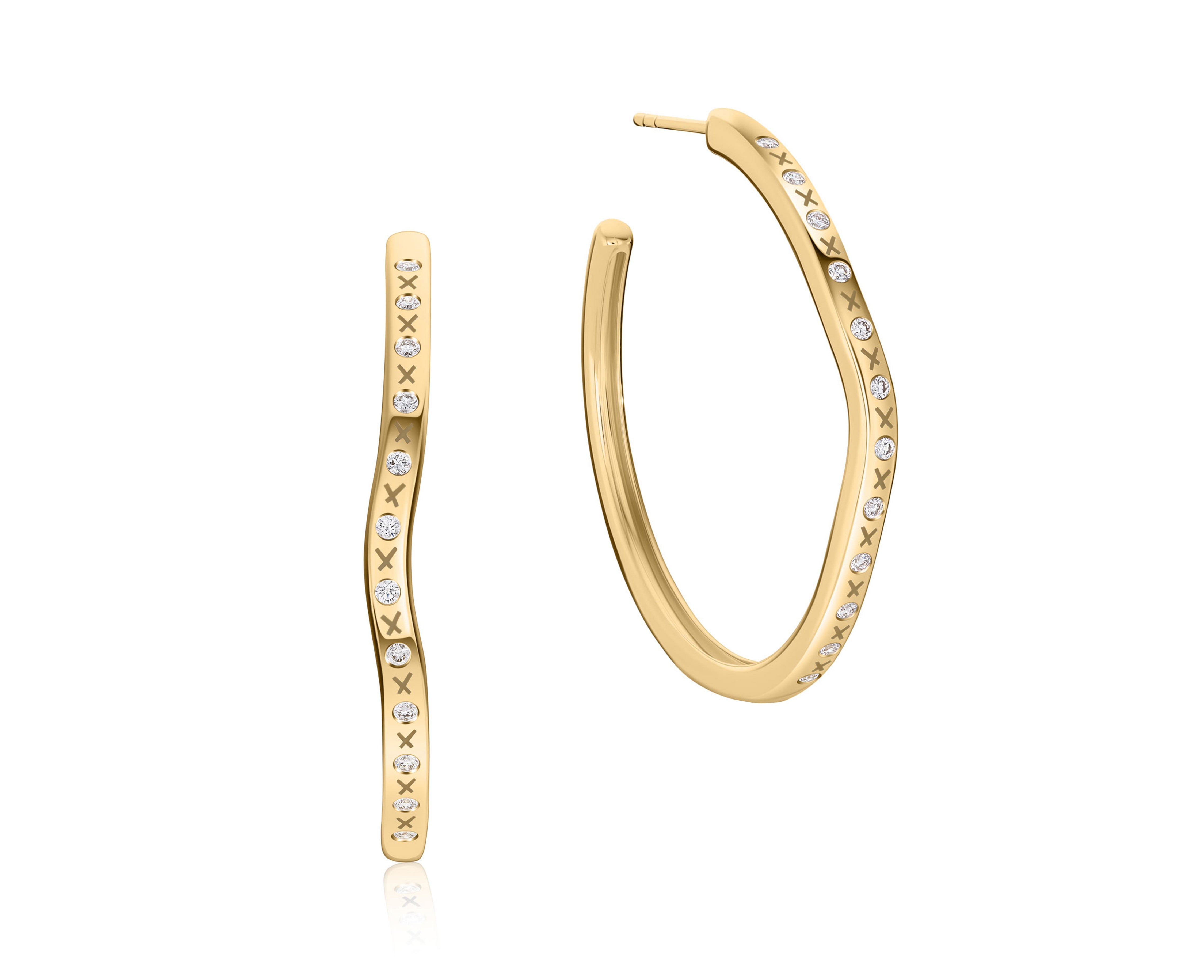 40 mm Love Languages Hoops