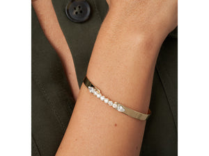 
                
                    Load image into Gallery viewer, Double Pear &amp;amp; Round Diamonds Love Always Bracelet
                
            