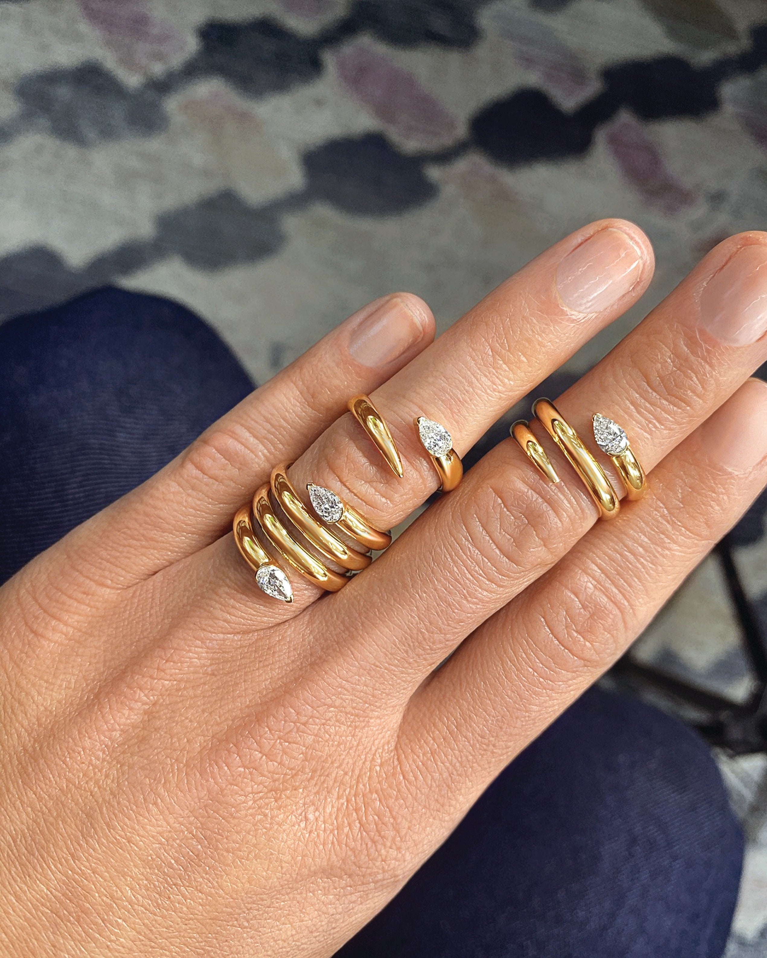 Single Wrap Tip to Tail Ring