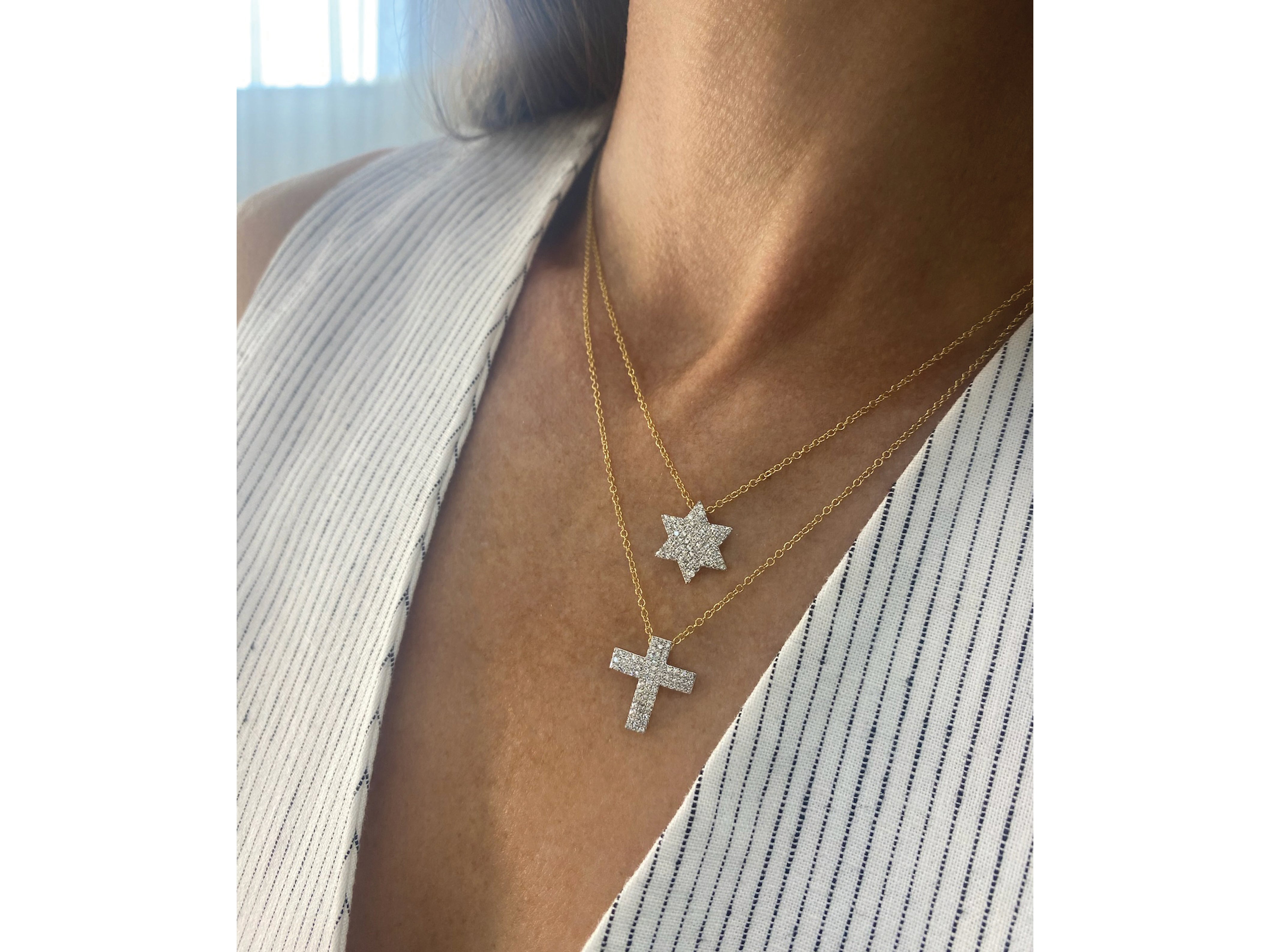Infinity Cross Necklace