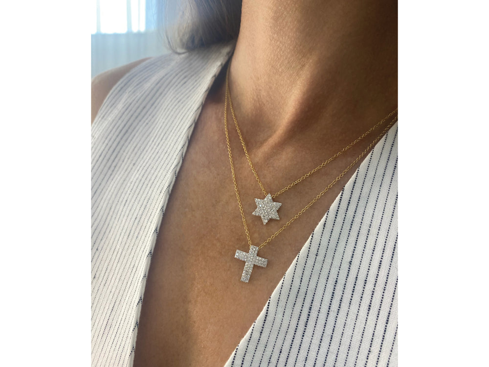 Elsa Peretti® infinity cross pendant in 18k rose gold, small. | Tiffany &  Co.