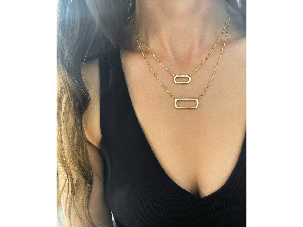 
                
                    Load image into Gallery viewer, Single E-W Link Necklace
                
            