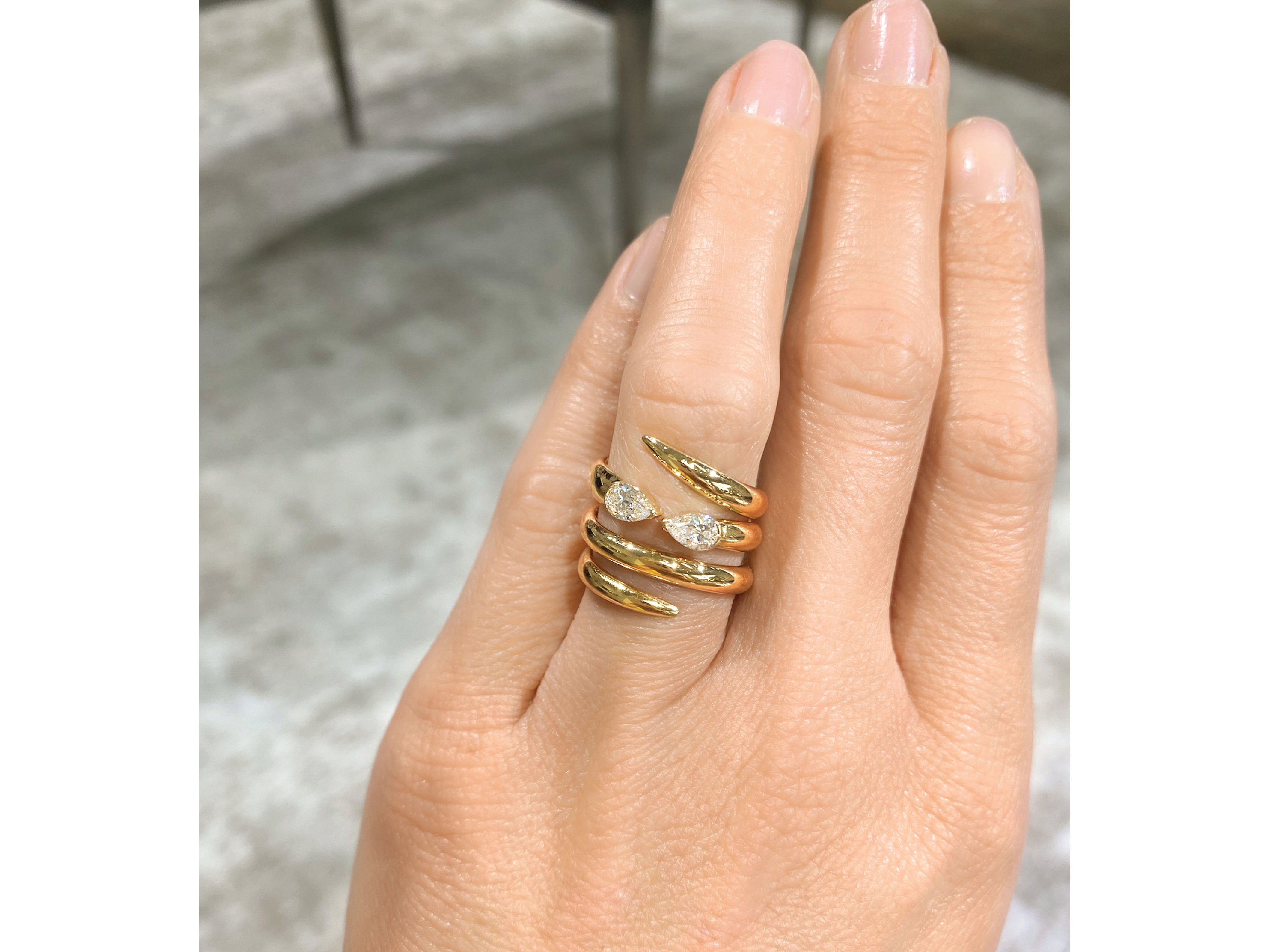 Single Wrap Tip to Tail Ring