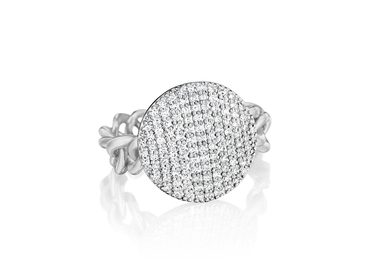 Infinity Chain Link Ring