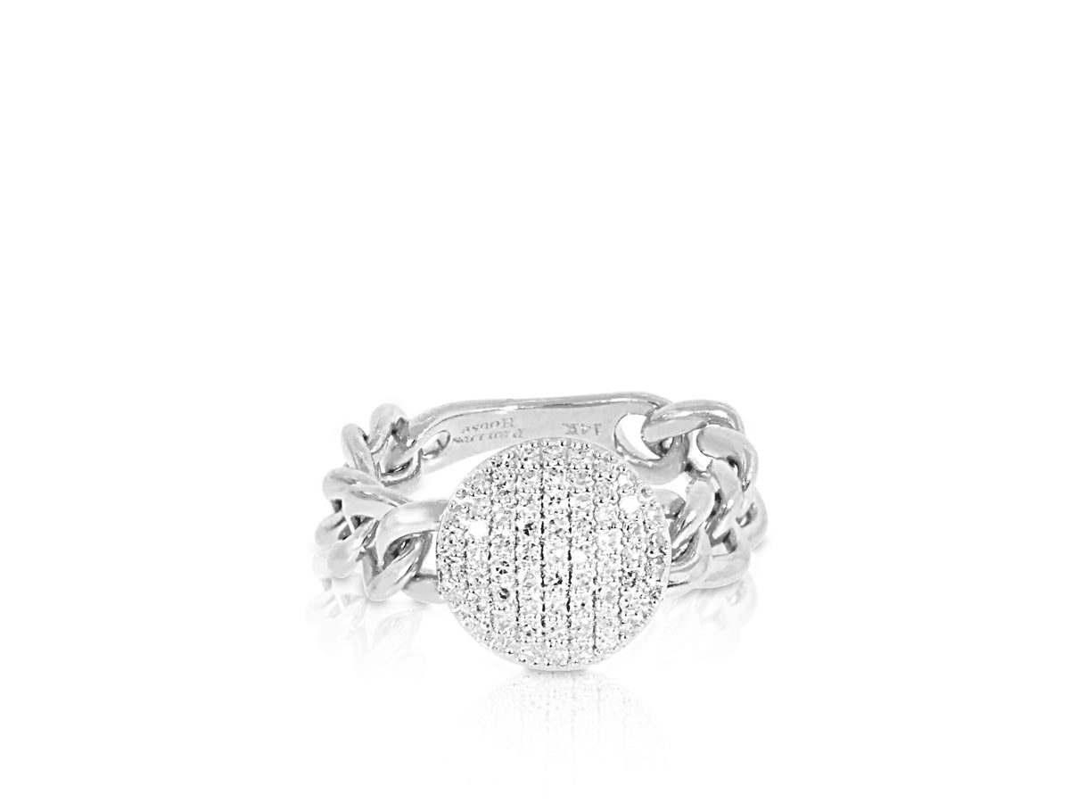 Mini Infinity Chain Link Ring