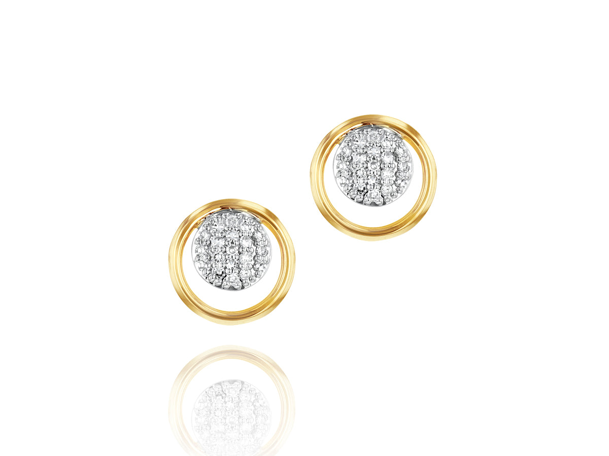 Infinity Loop Stud Earrings