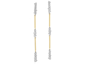 
                
                    Load image into Gallery viewer, Enchanted Drop Section Earrings
                
            
