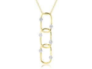 Triple Link Necklace