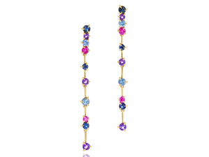 Dusk Enchanted Wire Drop Earrings