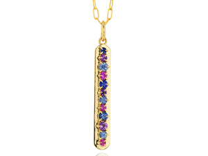 Dusk Enchanted Plate Necklace