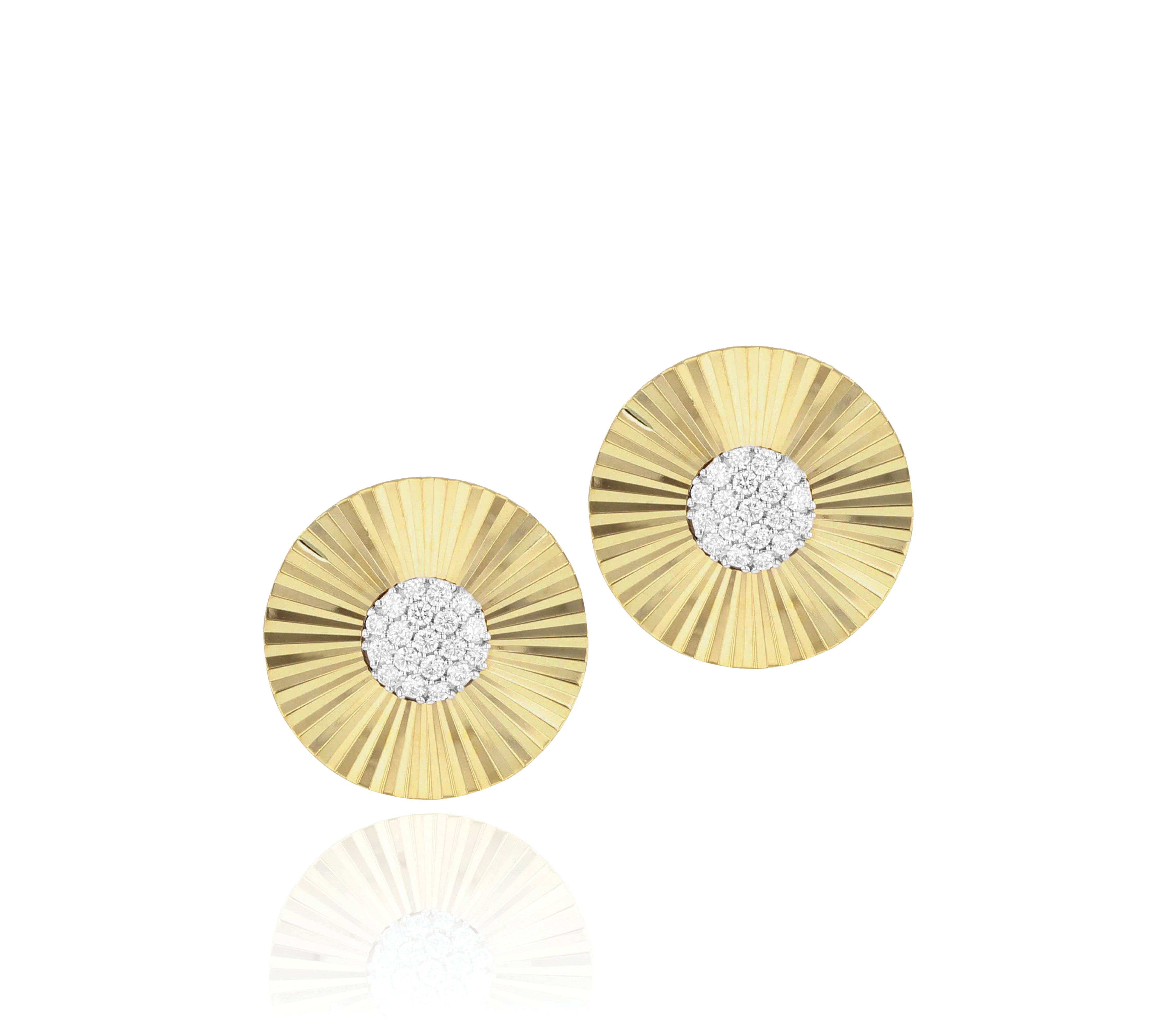 Large Aura Stud Earrings