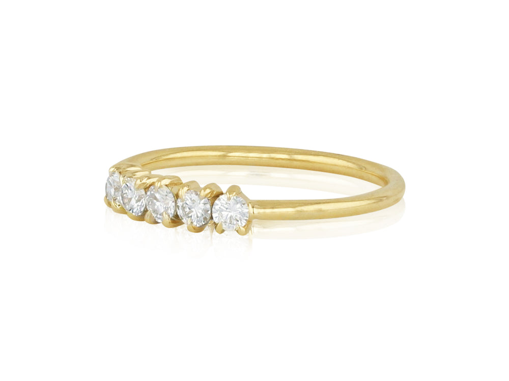Enchanted Diamond Line Band Ring