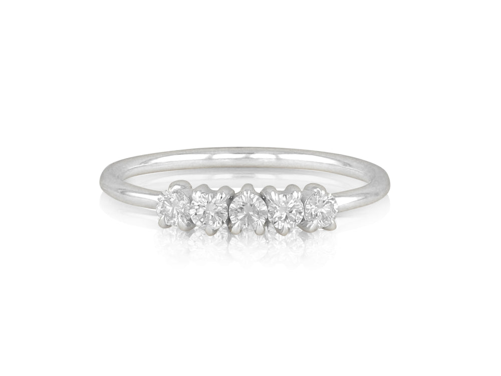 Enchanted Diamond Line Band Ring