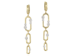 
                
                    Load image into Gallery viewer, Long Link Earrings
                
            