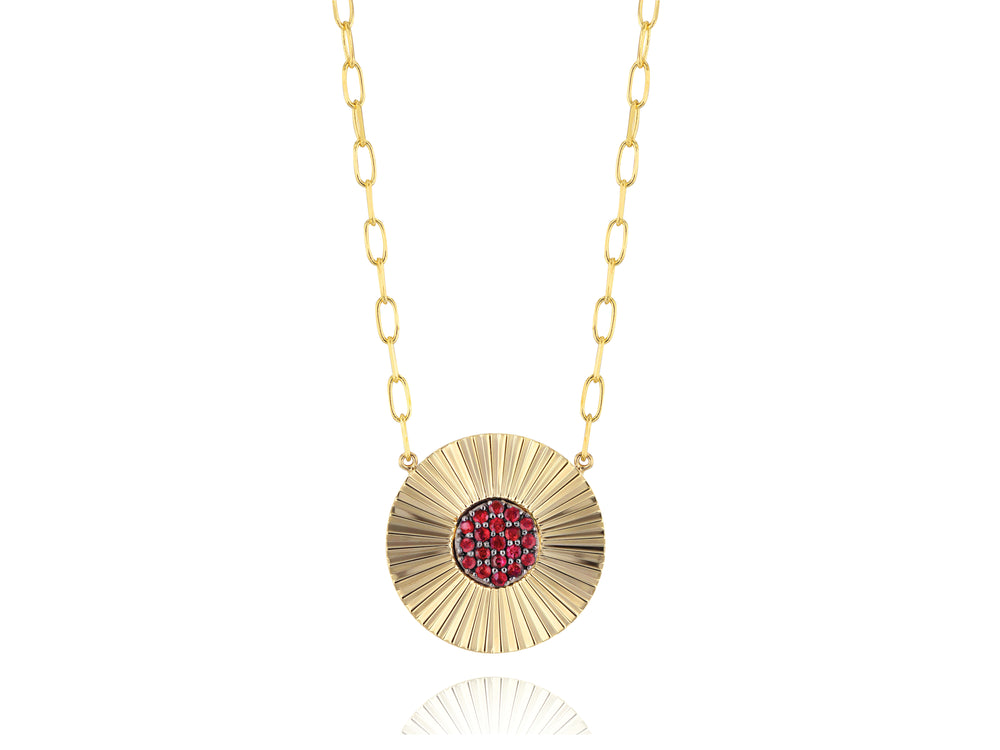 
                
                    Load image into Gallery viewer, Ruby Aura Necklace
                
            