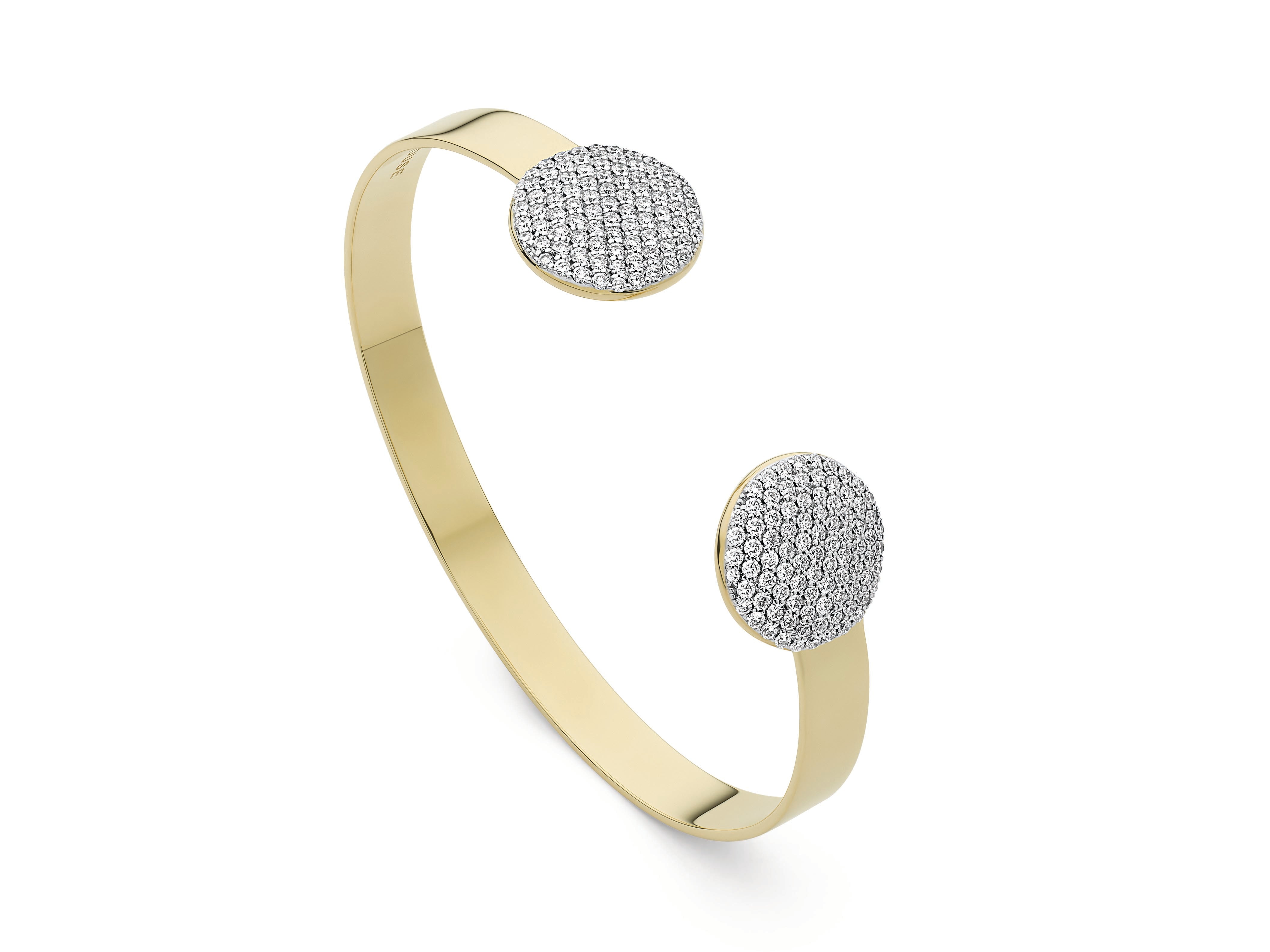 Large Open Double Infinity Flex Bracelet