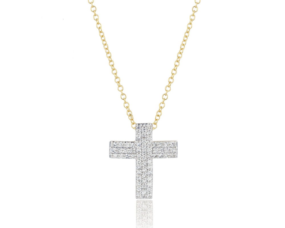 Infinity Cross Pendant Necklace - Ahamore