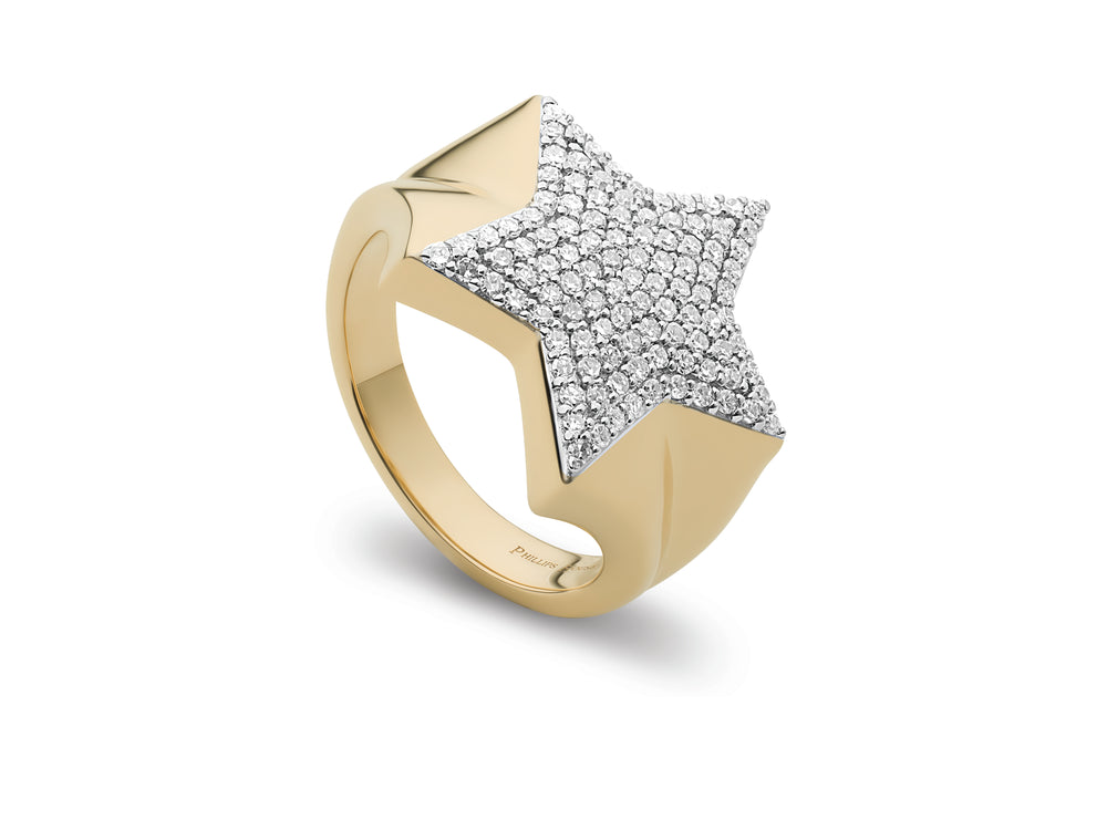 Large Star Infinity Ring