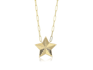 Aura Medium Star Necklace