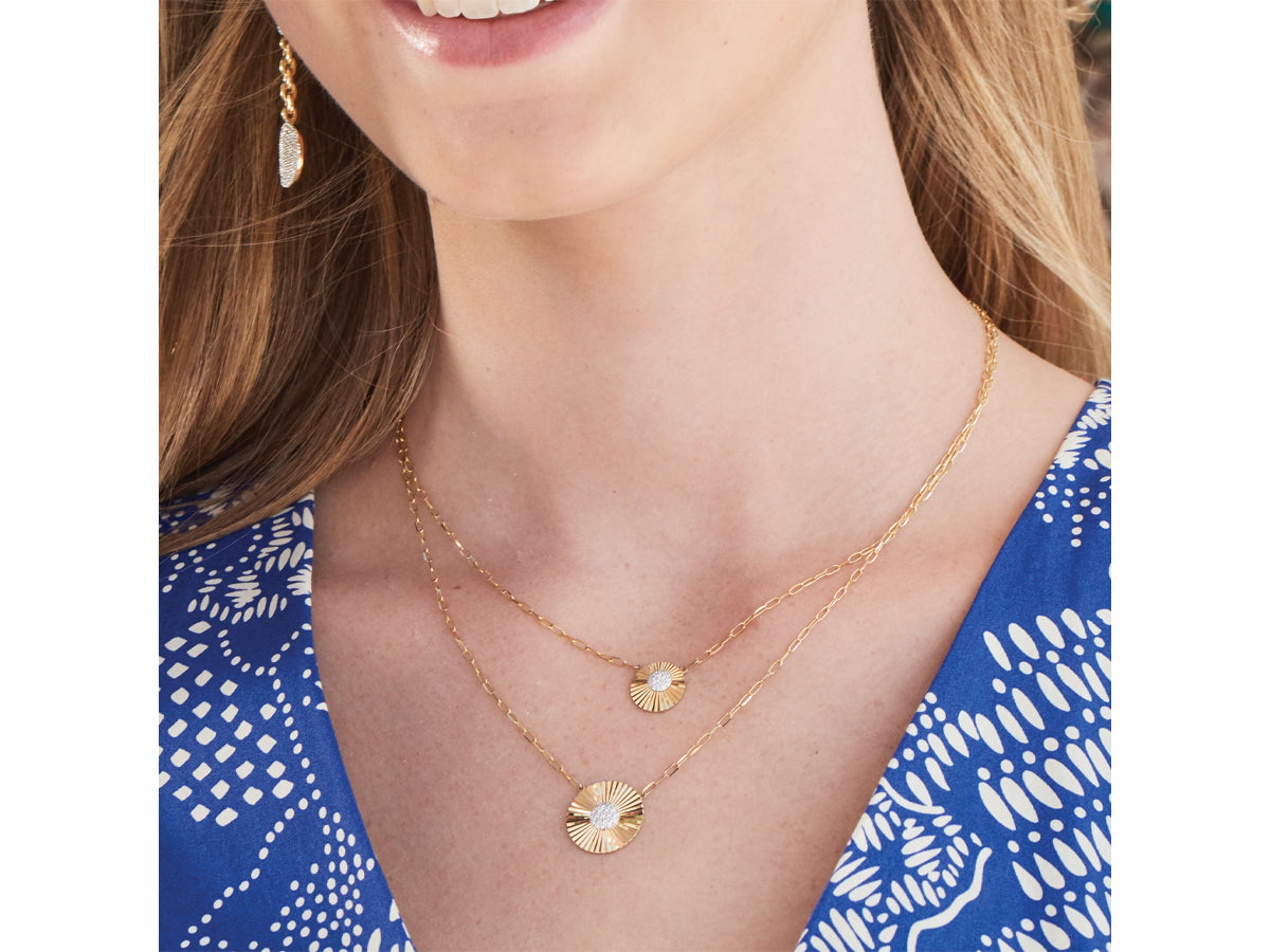 Offset Mini Aura Necklace