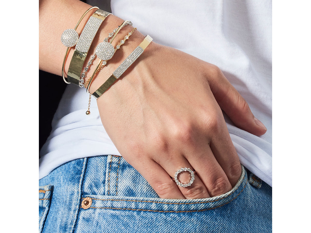 Large Infinity Wire Love Always Bracelet