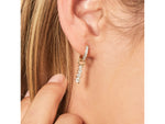 Enchanted Huggie Drop Earrings