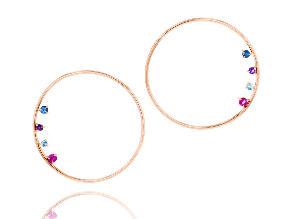Dusk Enchanted Loop Earrings