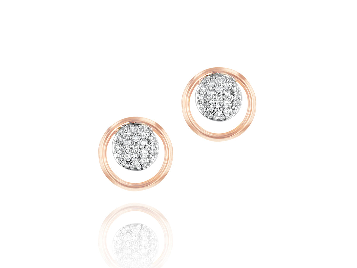 Infinity Loop Stud Earrings