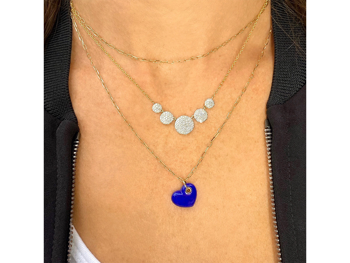 Graduated Infinity Station Necklace