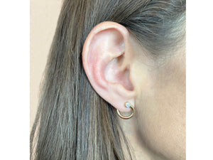 
                
                    Load image into Gallery viewer, Mini Wire Fan Earrings
                
            