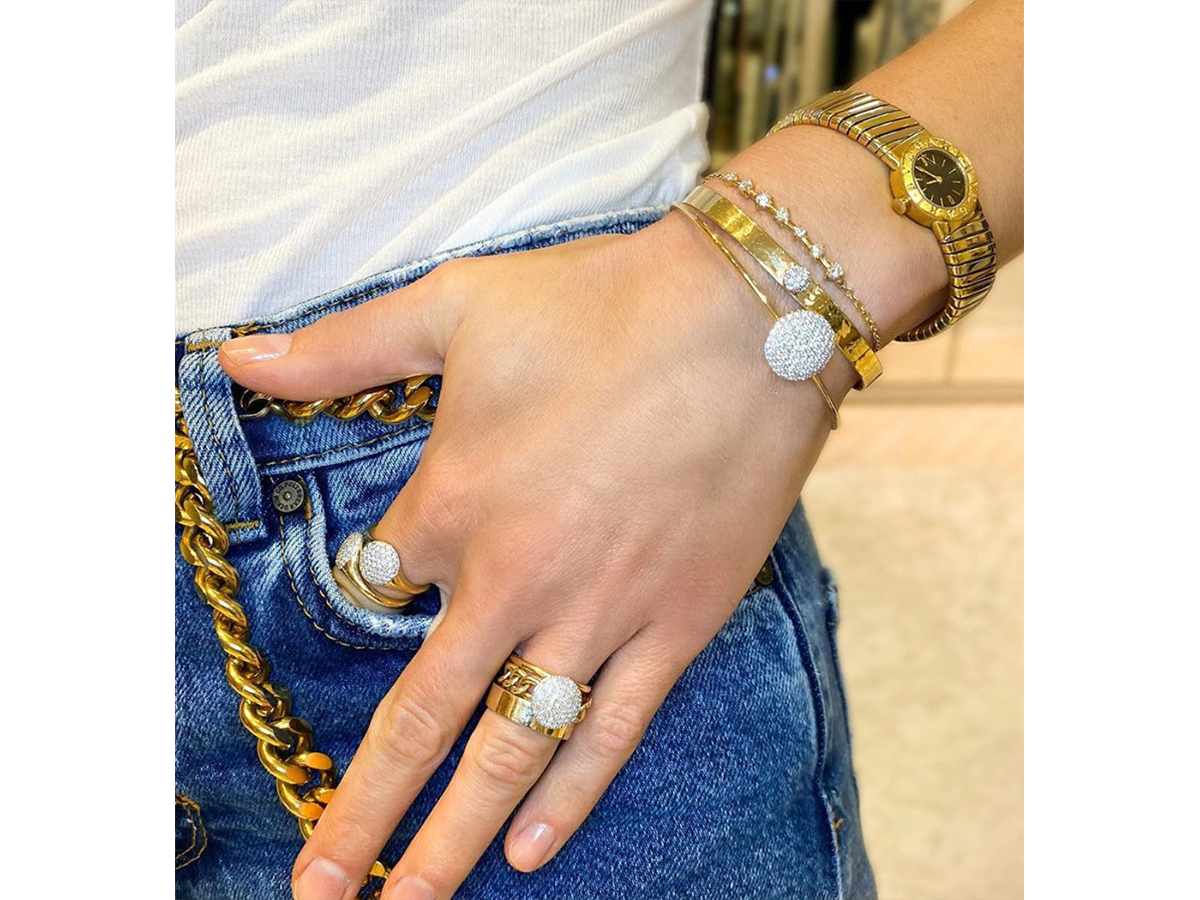 Mini Infinity Chain Link Ring