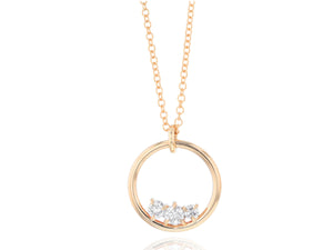 Enchanted Gold Loop Necklace