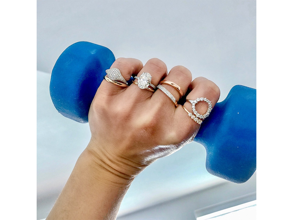 Enchanted Diamond Line Band Ring