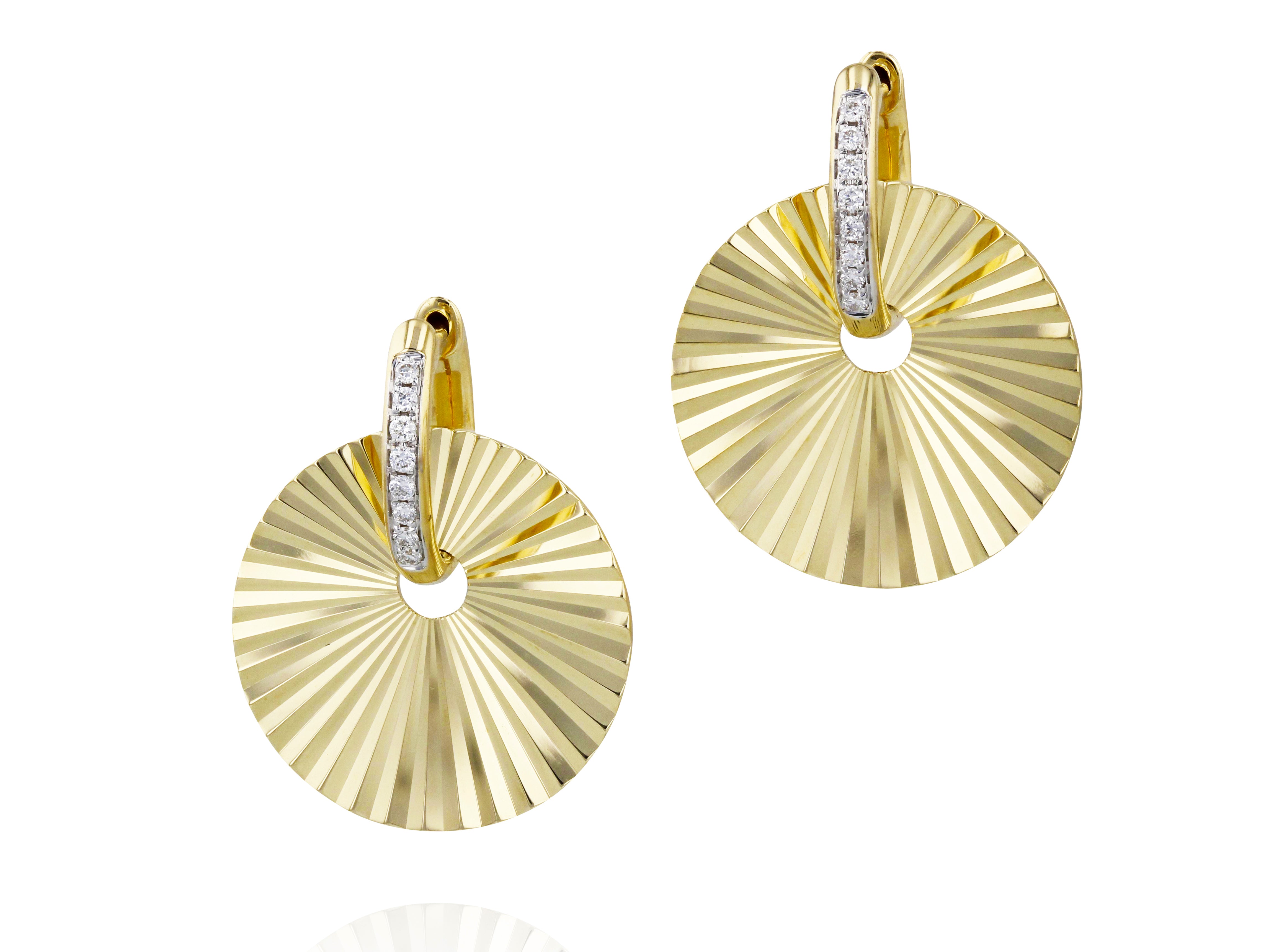 Aura Huggie Earrings