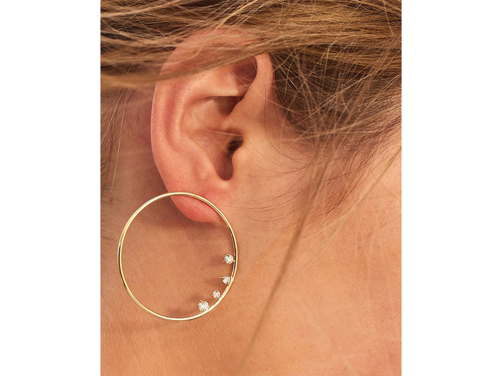 Enchanted Large Loop Earrings